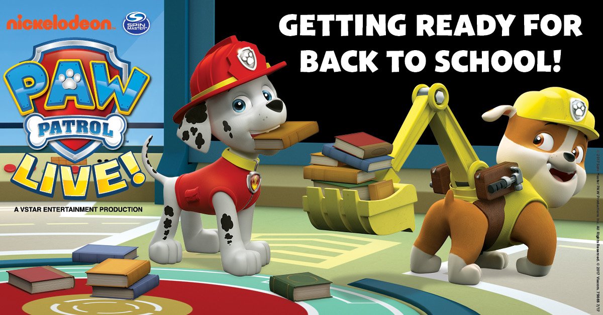 CdnTireCtr's tweet photo. Get your A+ pup tickets to @PAWPatrolLive! this back to school season! Coming to #RichcraftLive at @CdnTireCtr November 24 &amp; 25

For a limited time use code 5OFF for $5 off select tickets on select performances! Offer valid till 10 p.m. on Sunday, Sept. 9 https://t.co/ZTDkocrmvH https://t.co/mST6nuqjEU