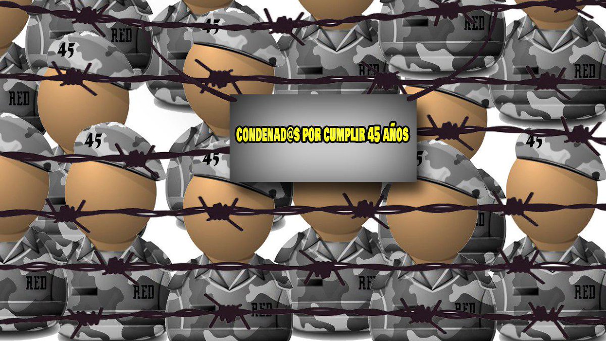 Susanazgz0's tweet photo. RT @elicarro85 Hay un sector de la población discriminado laboralmente por edad, los militares de tropa y marinería. Cuál es la solución que da el gobierno ante tal situación insostenible para las miles de familias afectadas? #solucionreal #nomasred #45sindespidos @45sindespidos https://t.co/2xLkS8Xo6a