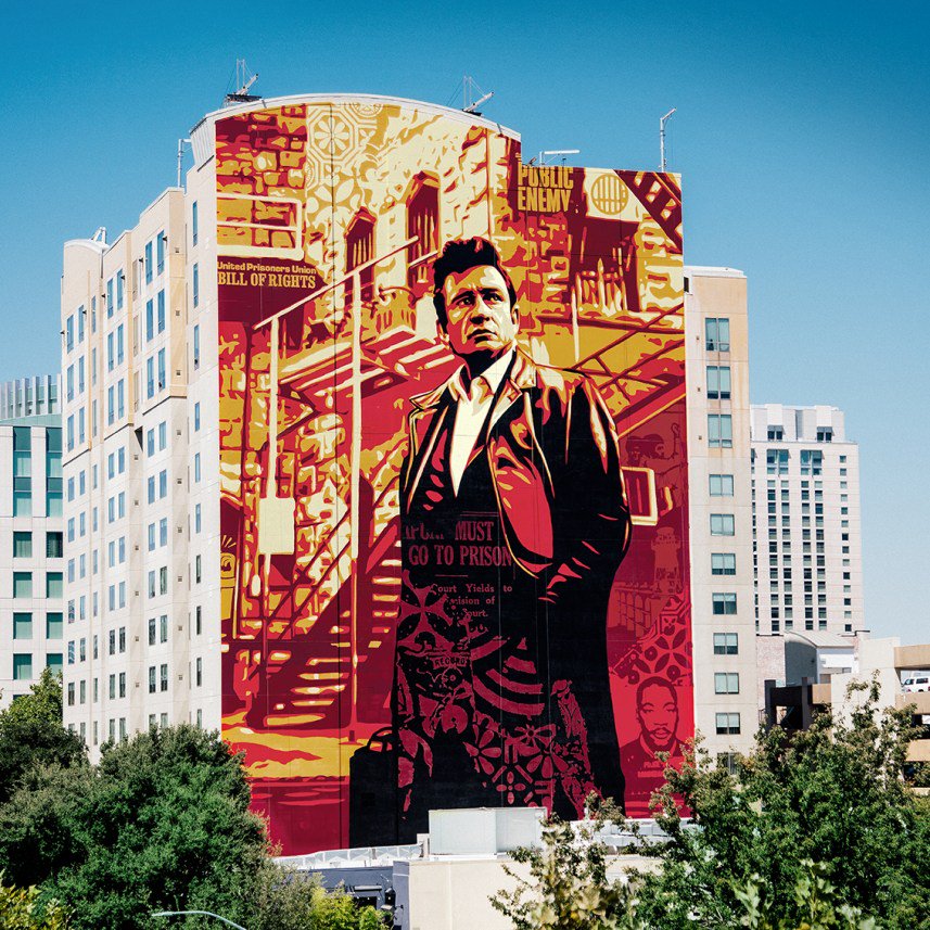 MURALfestival's tweet photo. #MuralBlog | Another great conversation starter by @OBEYGIANT in Sacramento for @WideOpenWalls_. 🙏
Watch @chopemdownfilms' complete interview with the artist > https://t.co/UCOEyApGaZ
#ShepardFairey #StreetArtSacramento #StreetArtChat #ArtistTalk https://t.co/zi2bVgxgGM