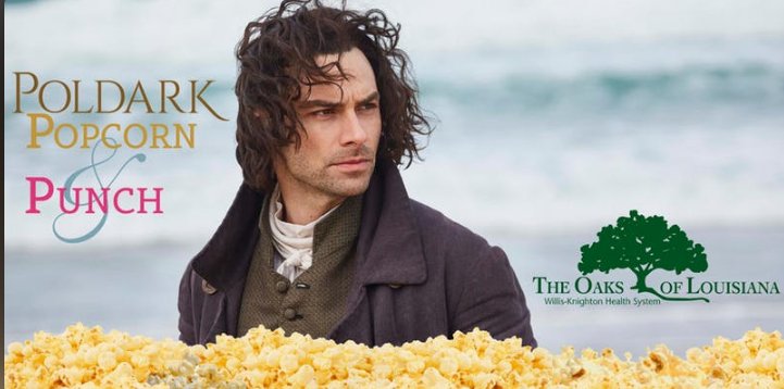 Poldarked's tweet photo. Lots of #PoldarkPBS preview screenings of series four episode one including this #Poldark, Popcorn and Punch event by @lpborg pictured
https://t.co/NDGTpOD6ss https://t.co/OoJoUulEHH