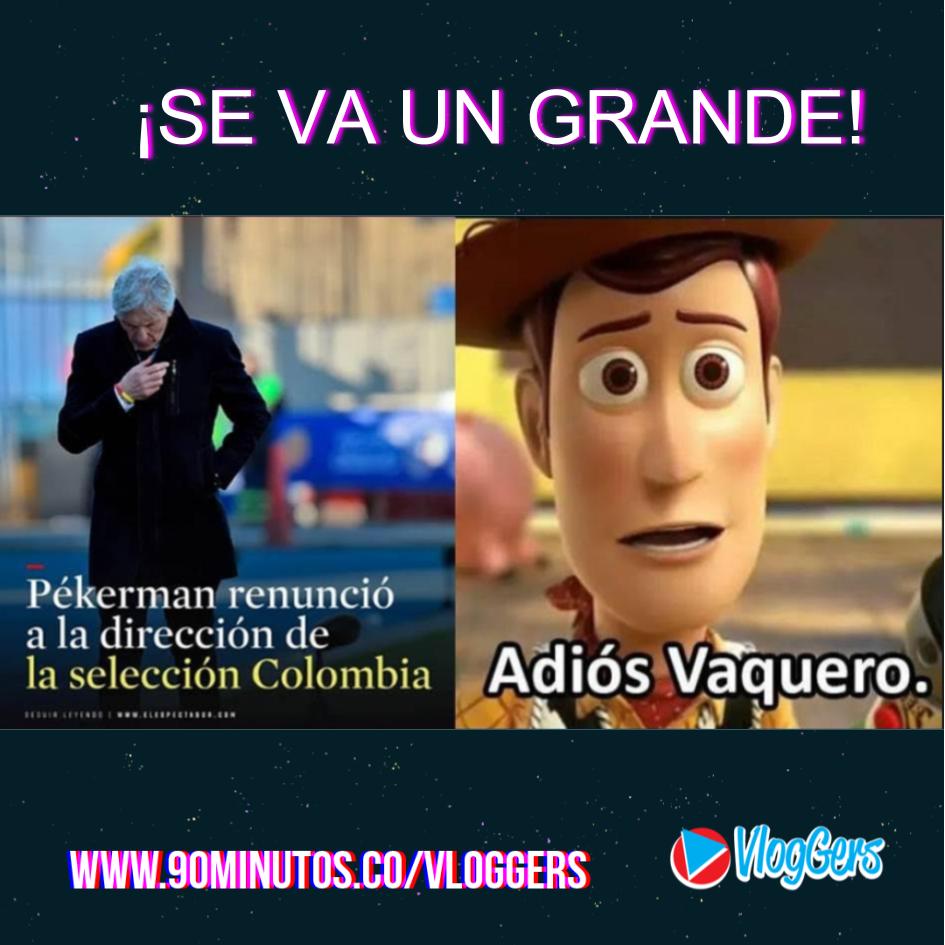 #GraciasPekerman por tantas alegrías.

 Mientras asimilas la noticia, visítanos en: 90minutos.co/vloggers