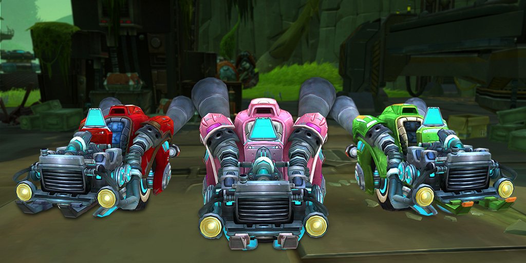 Renders are back and ready to roar across the roads of Nexus! Now available in four distinct colors on the In-Game Store.