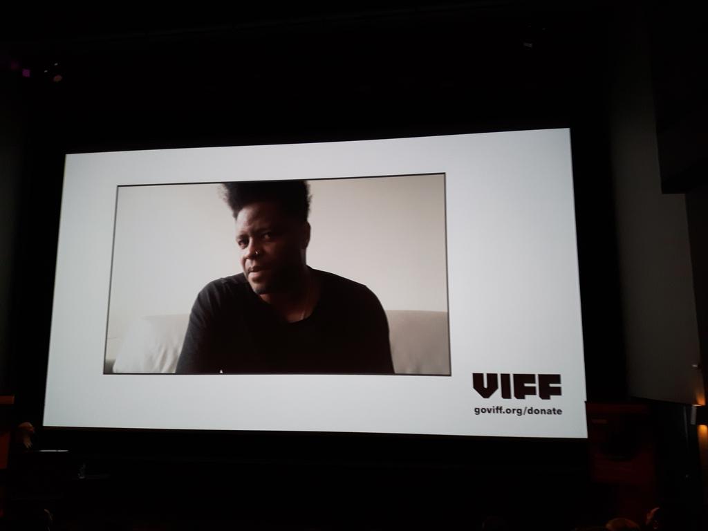 NFB_Katja's tweet photo. Nice appearance of #VIFF2017 award winner, director Charles Officer, at the #VIFF press conference. He appealed to support the fest's donation campaign, dedicated to bringing Canadian voices to Vancouver this year. https://t.co/MjgVicZvk4