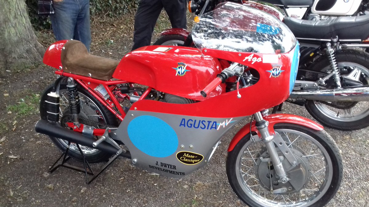 MV Augusta at Leasingham bike night. Just waiting for Ago to turn up......