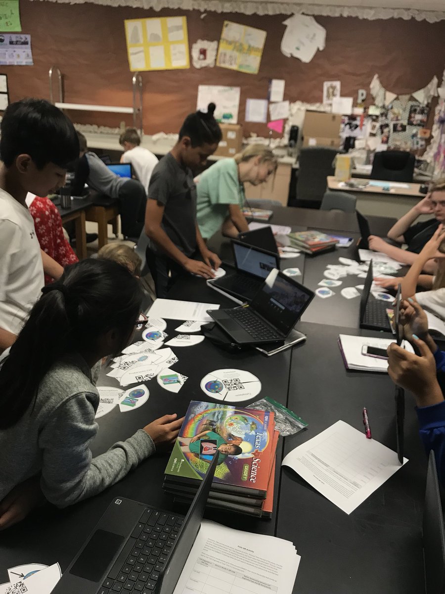 KatyPope26's tweet photo. Matching cell organelles using #QR puzzles #cainconnection https://t.co/x58QvsXFGi