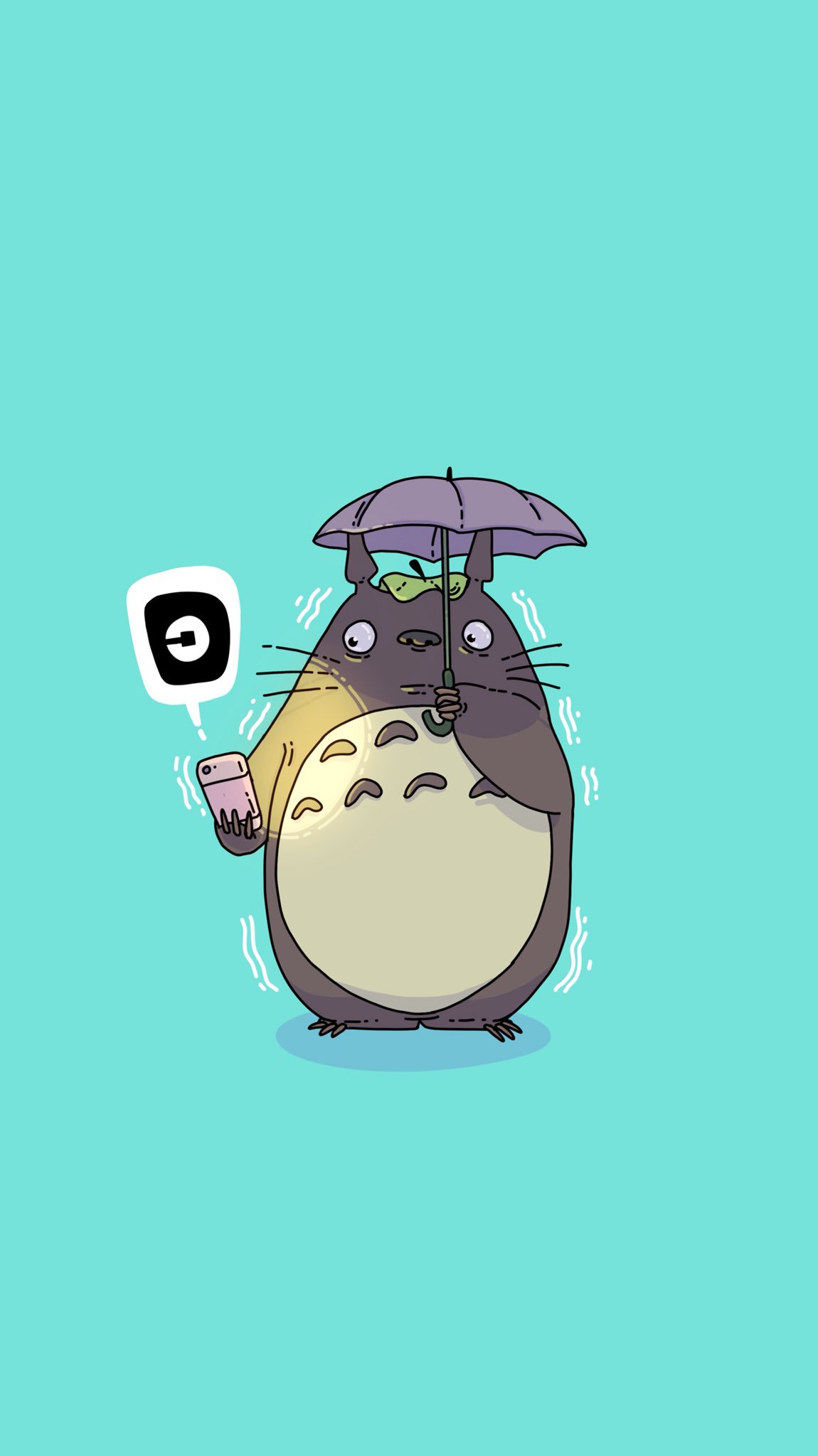 Snts Totoro Can T Find A Driver Ghiblifr Fanart Wallpapers Iphone T Co O5hmb2srlz Twitter
