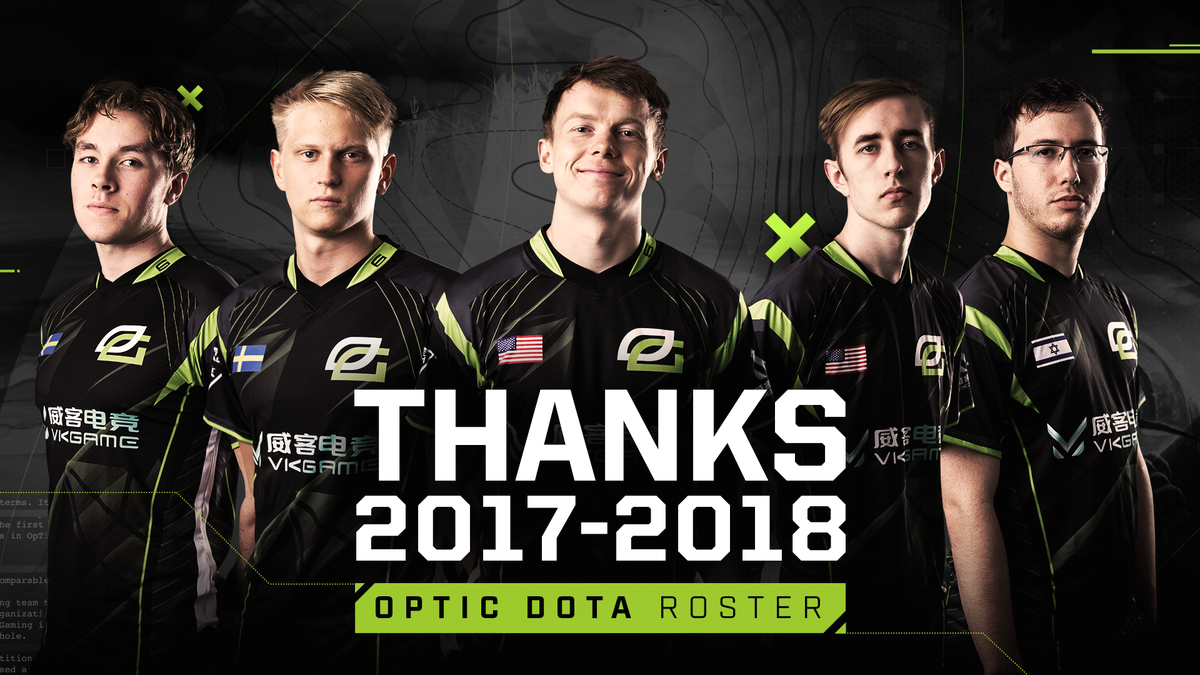flyingcourier's tweet photo. While OpTic Gaming just announced its current Dota 2 squad is disbanding, PPD is already more than ready. https://t.co/8hC6Vk0o3H https://t.co/7oUbUBYg0T
