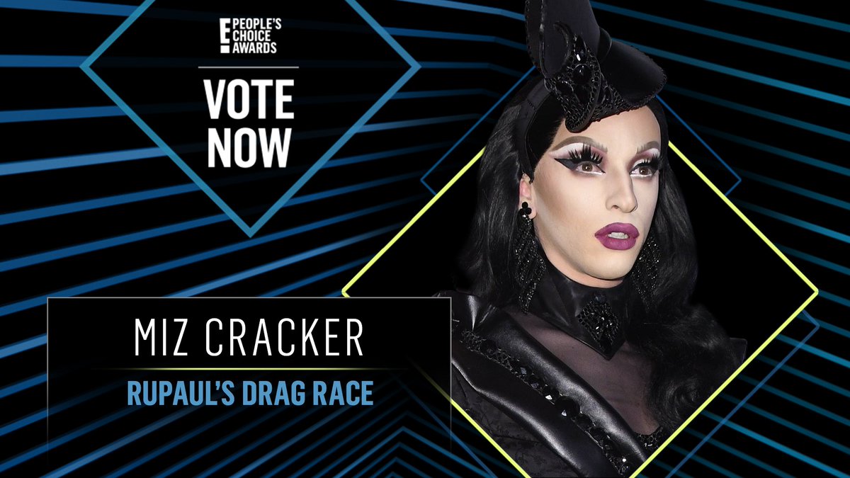 peopleschoice's tweet photo. Vote for Miz Cracker from RuPaul's Drag Race by retweeting this post: #MizCracker #TheCompetitionContestant #PCAs https://t.co/EUnd21zNi4