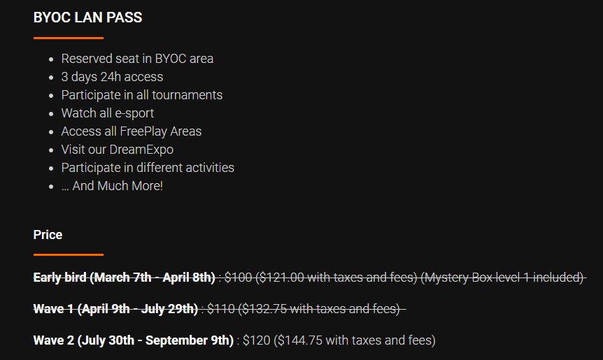 Abou007Sam's tweet photo. @DreamHackCanada  Why is your website says i can purchase tikets but the web site selling it says sold out.. and why hearstone player need byoc if they already have section reserved for them! 66,300 places capacity in the stadium And cant manage to respond to montreal byoc demand https://t.co/pFBVSJvB4n