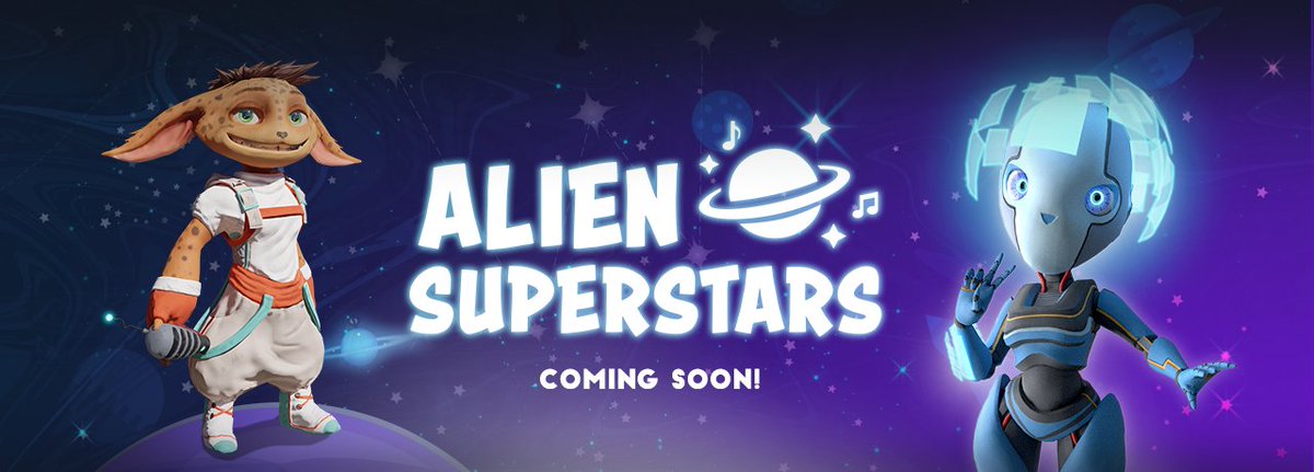 AlienSuperstars's tweet photo. 🇩🇪Bald geht es los. Schick aussehen tut es aber schon jetzt 🇬🇧coming soon. But it looks great even now. #aliensuperstars #lyrebirdstudio #gamedesign #mobilegame #musicgame #alien https://t.co/ILiemDYFiI