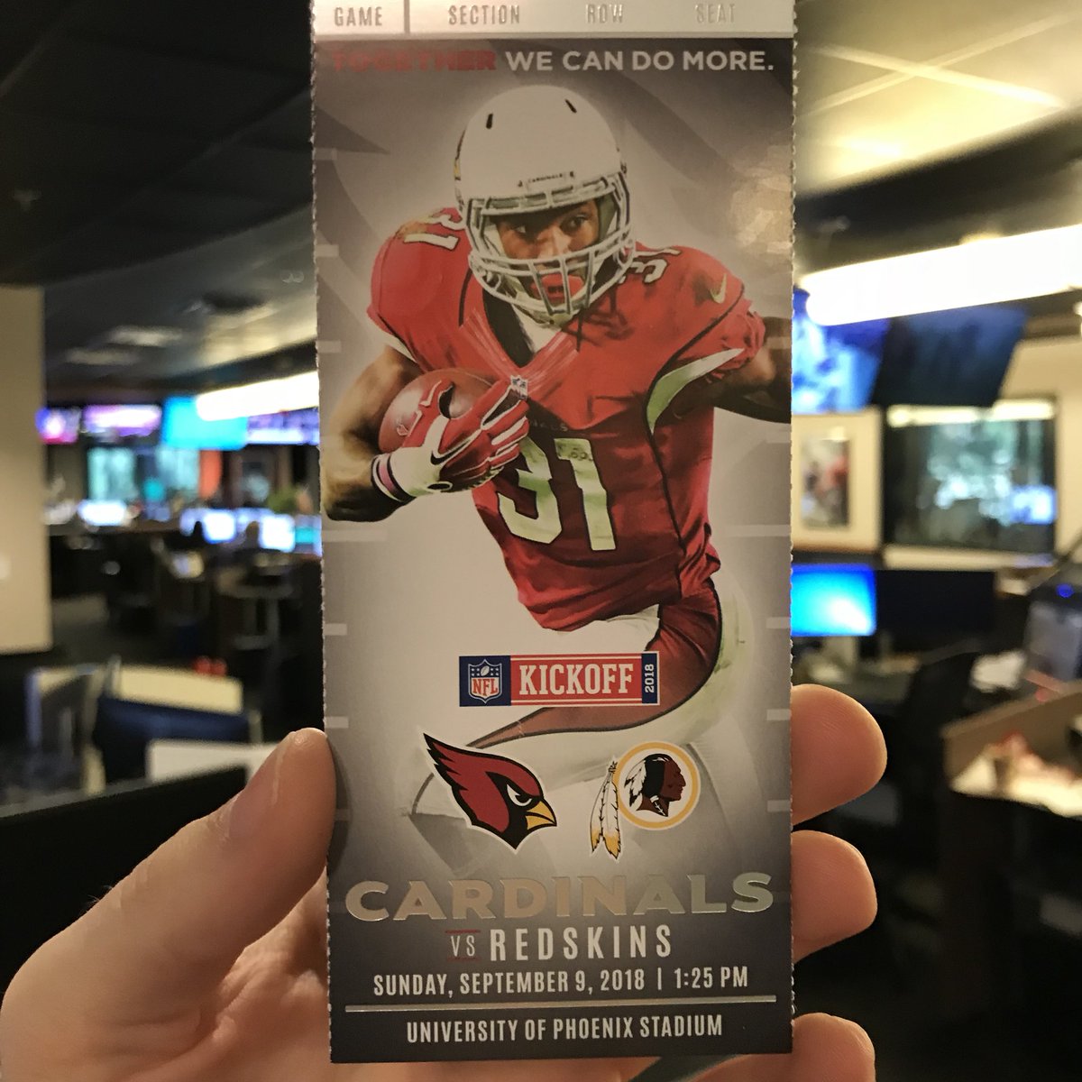 AZSports's tweet image. Want a free pair of tickets to see the #AZCardinals this Sunday?

Retweet for the chance to win (must be a follower)!