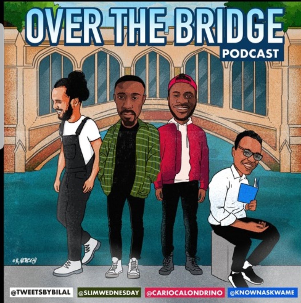 revolYOUtionLDN's tweet photo. Gassed to announce that we will be joined by the amazing @otbpodcastuk at #RevExchange2018.  Over the bridge features 4 Cambridge Black Grads! You’d be crazy to miss the insight that these brothers have to offer! 🙌🏾📚🧔🏿

Tickets here! https://t.co/FafV33z64O https://t.co/brQUnf4WZo