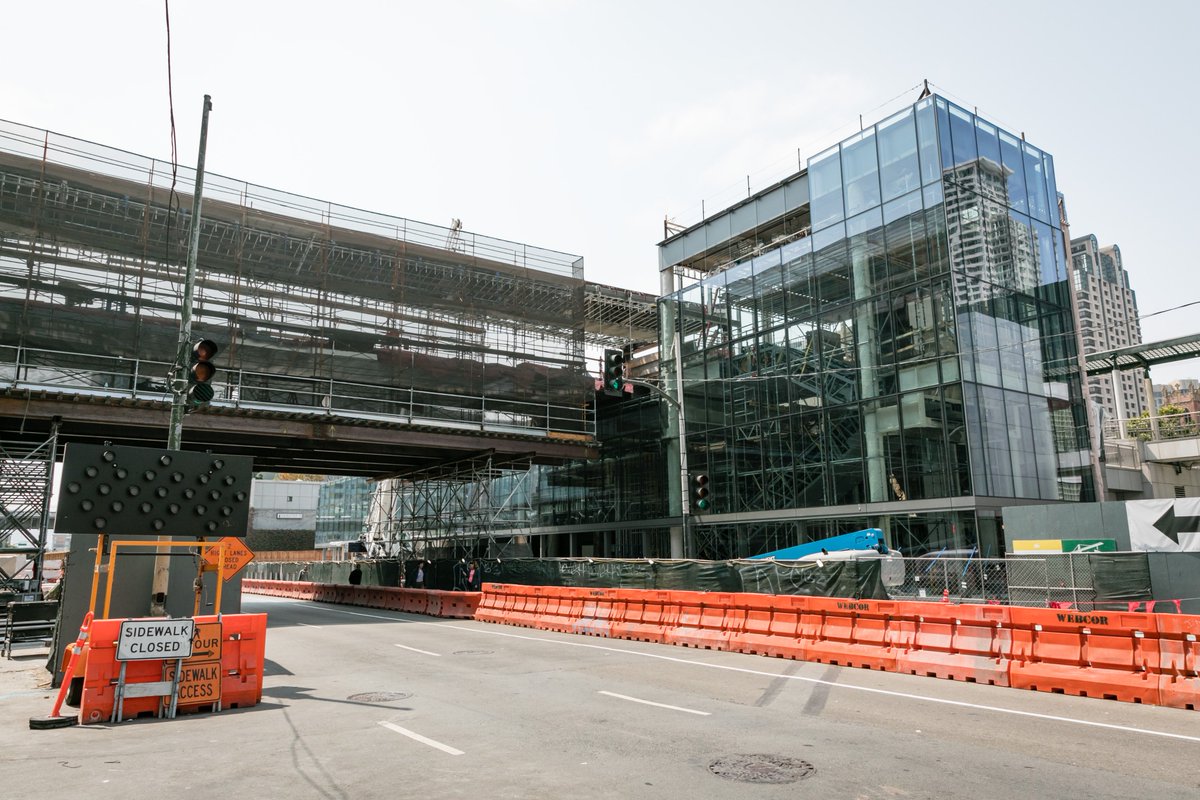 WebcorBuilders's tweet photo. Progress continues at the Moscone Center Expansion project! #ProgressShot #SFConstruction #WhyWebcor #BuildBetter https://t.co/xLOrJRvBwE