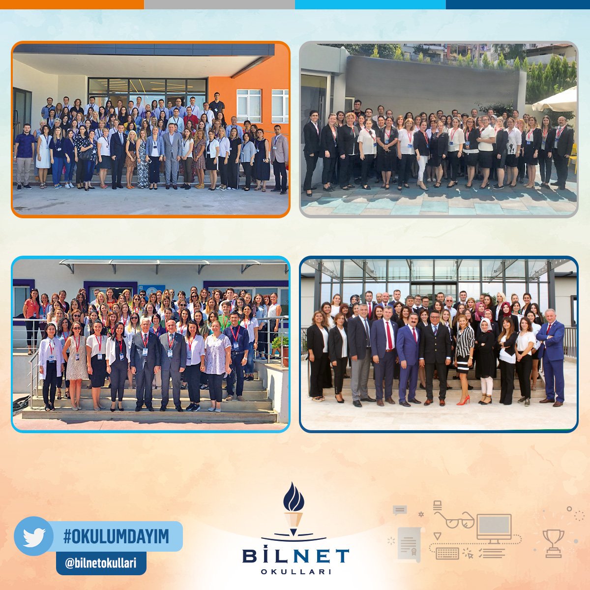 Başarılı nesiller yetiştirmek için #Okulumdayım