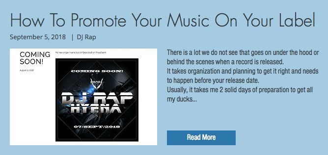 djrap's tweet image. Hey, Rap here with UR Thursday Blog where I share some of my knowledge with you!
Today, I blog about &apos;How To Promote UR Music&apos;
bit.ly/2Q2rN1Y
So You&apos;re Ready to Become a Great DJ/Producer? Start Your  FREE TRIAL Now!
bit.ly/2LZz3Zi
#AbletonOperator #AbletonBlog
