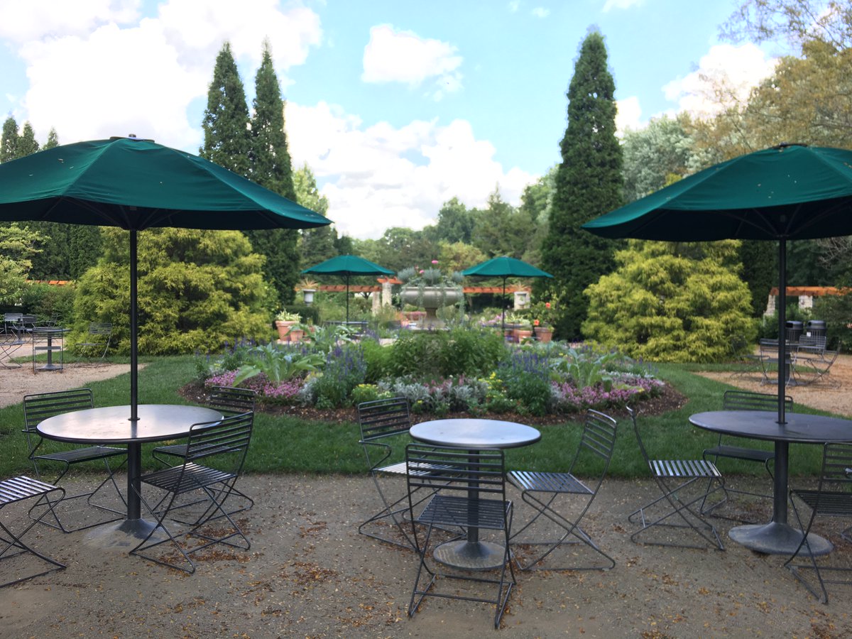 MetroParksTweet's tweet photo. Education Specialist Felicia Olinger took this picture of the North Plaza at Wegerzyn Gardens MetroPark. It's a beautiful place to enjoy lunch! Learn more about Wegerzyn Gardens MetroPark on our website: https://t.co/qqtBYHYUol #exploremetroparks https://t.co/rd9nwYwVoS