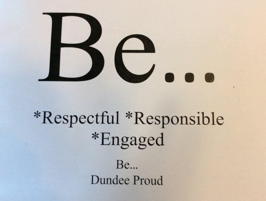 Welcome back to school! Keep your eyes peeled for lots of papers this week that will be coming home with your child. Please sign and return as soon as you can - this way our systems are updated with all the new information regarding your child. #be #dundeepride #family