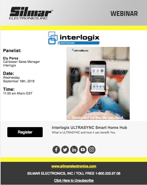 Silmarlatam's tweet image. #Caribbean our next #webinar is all about #Ultrasync with @UTC to learn more please register here: attendee.gotowebinar.com/register/32248…