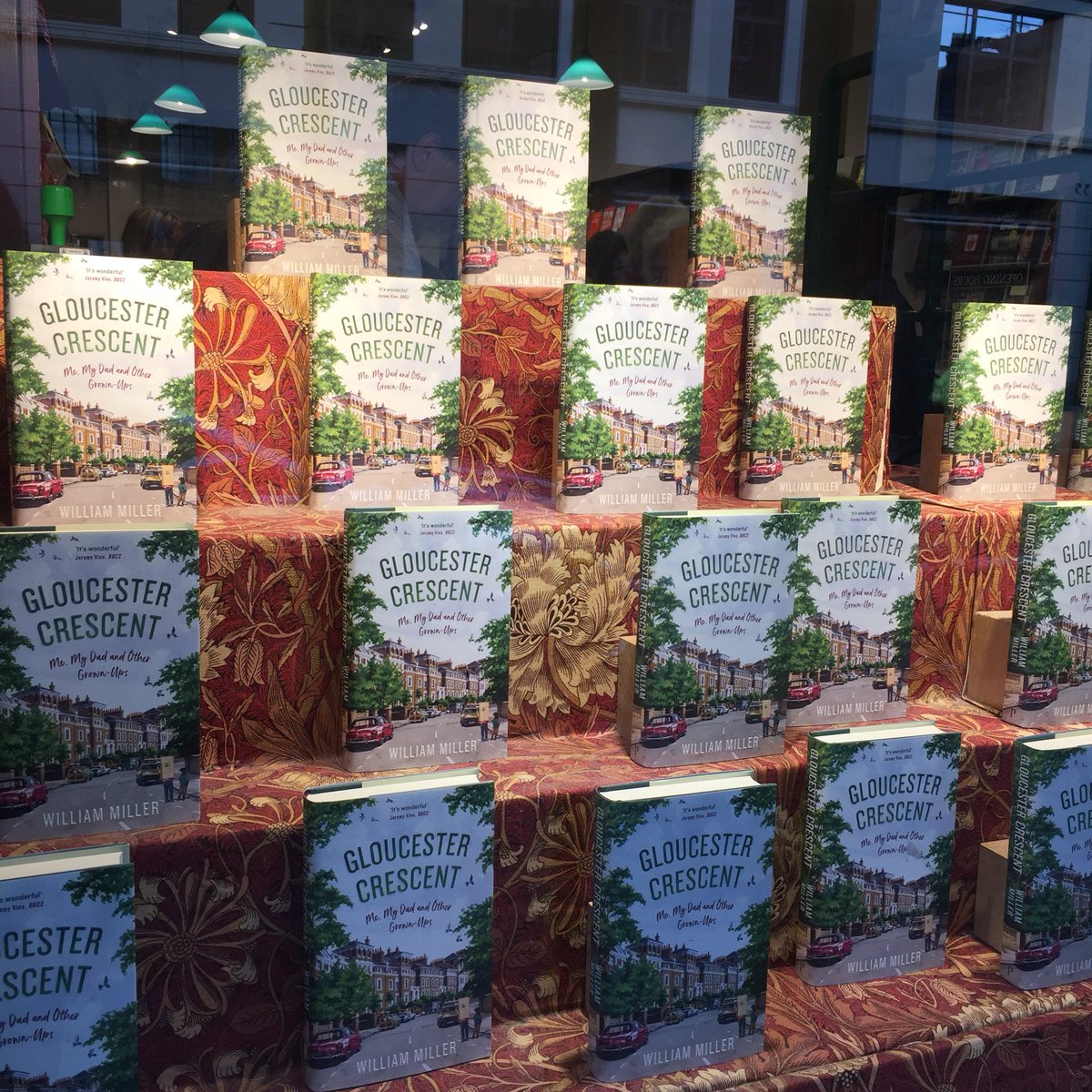 ProfileBooks's tweet image. A full house @Dauntbooks for @WilliamRMiller publication party for his wonderful memoir #gloucestercrescent