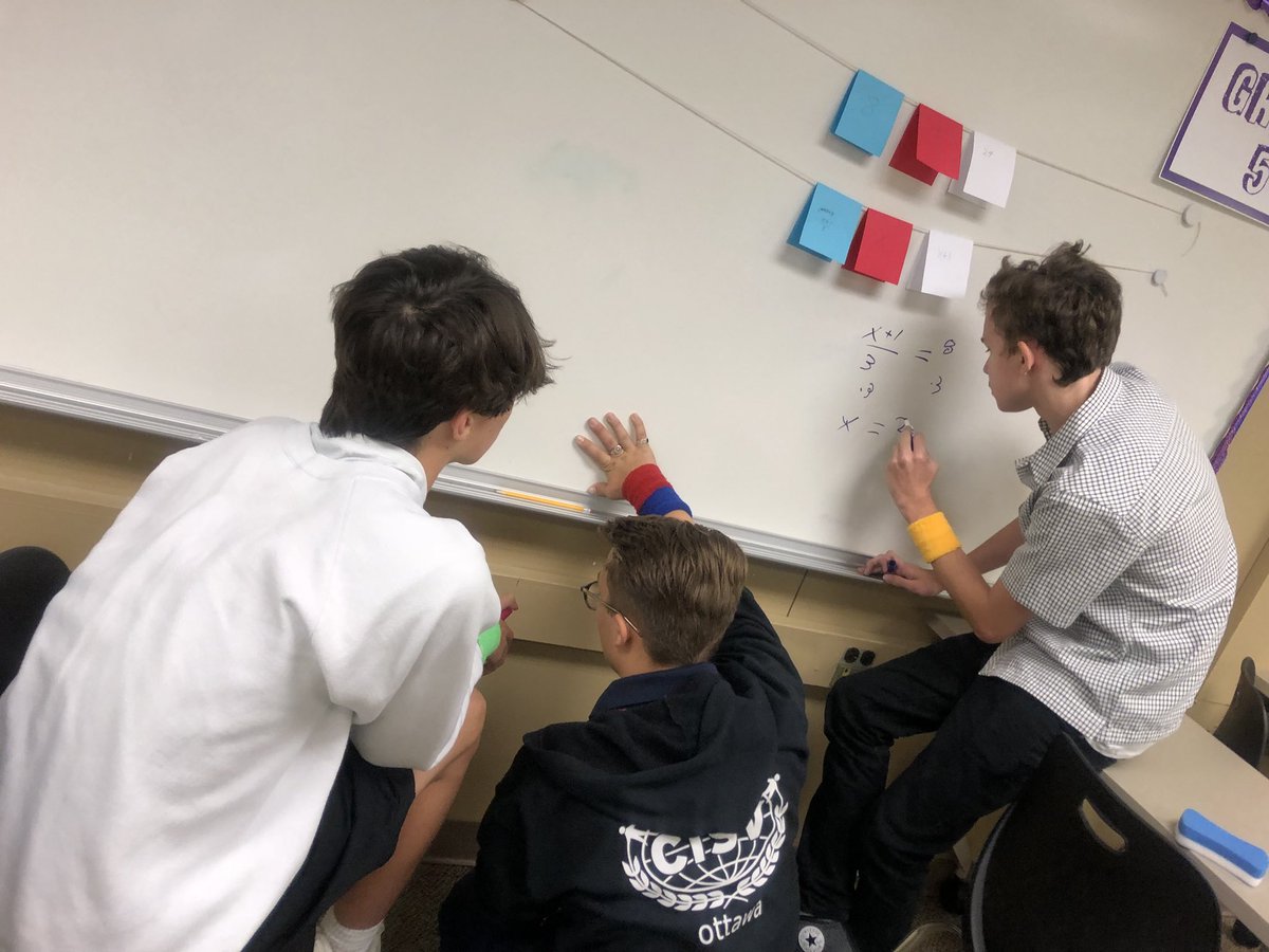 FCMathLAB's tweet image. Double Clothesline Equation day. #mtbos