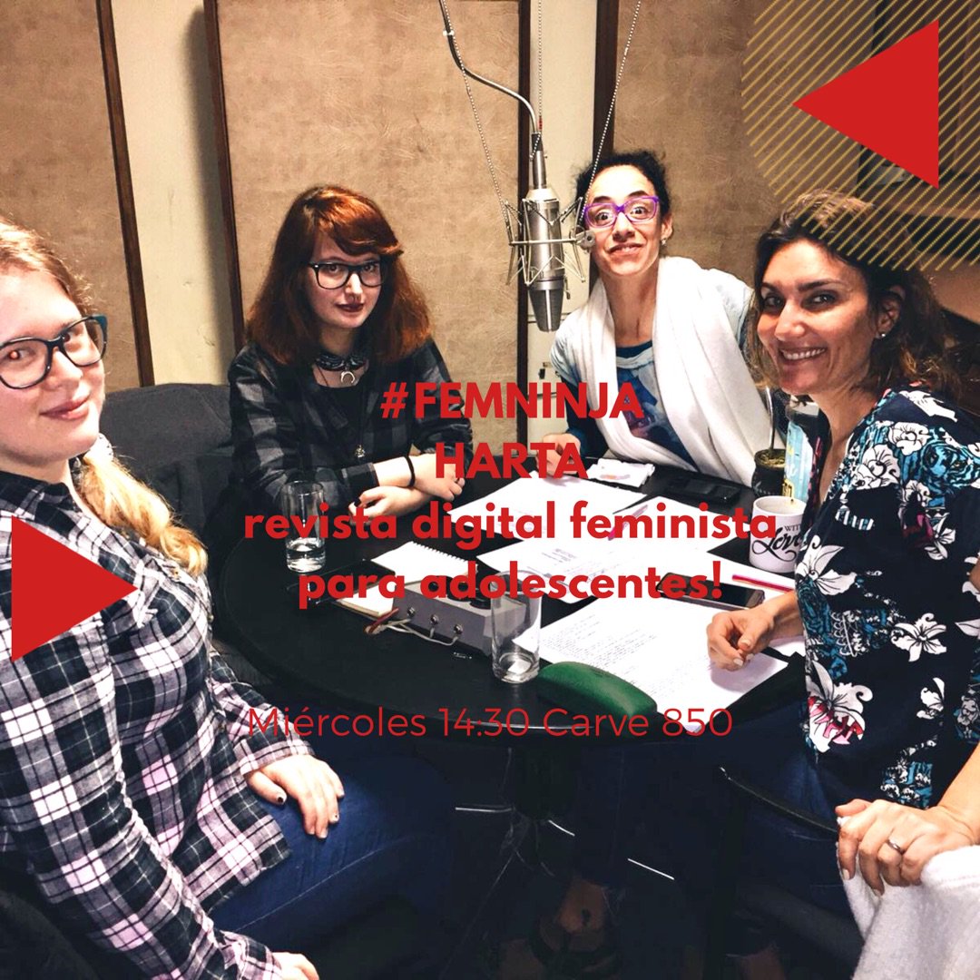 RecalculandobyM's tweet photo. #FEMININJA: ¿conocés la revista digital @harta_uy ? Invitamos a sus creadoras ♥️ https://t.co/HjpdzwyWSH