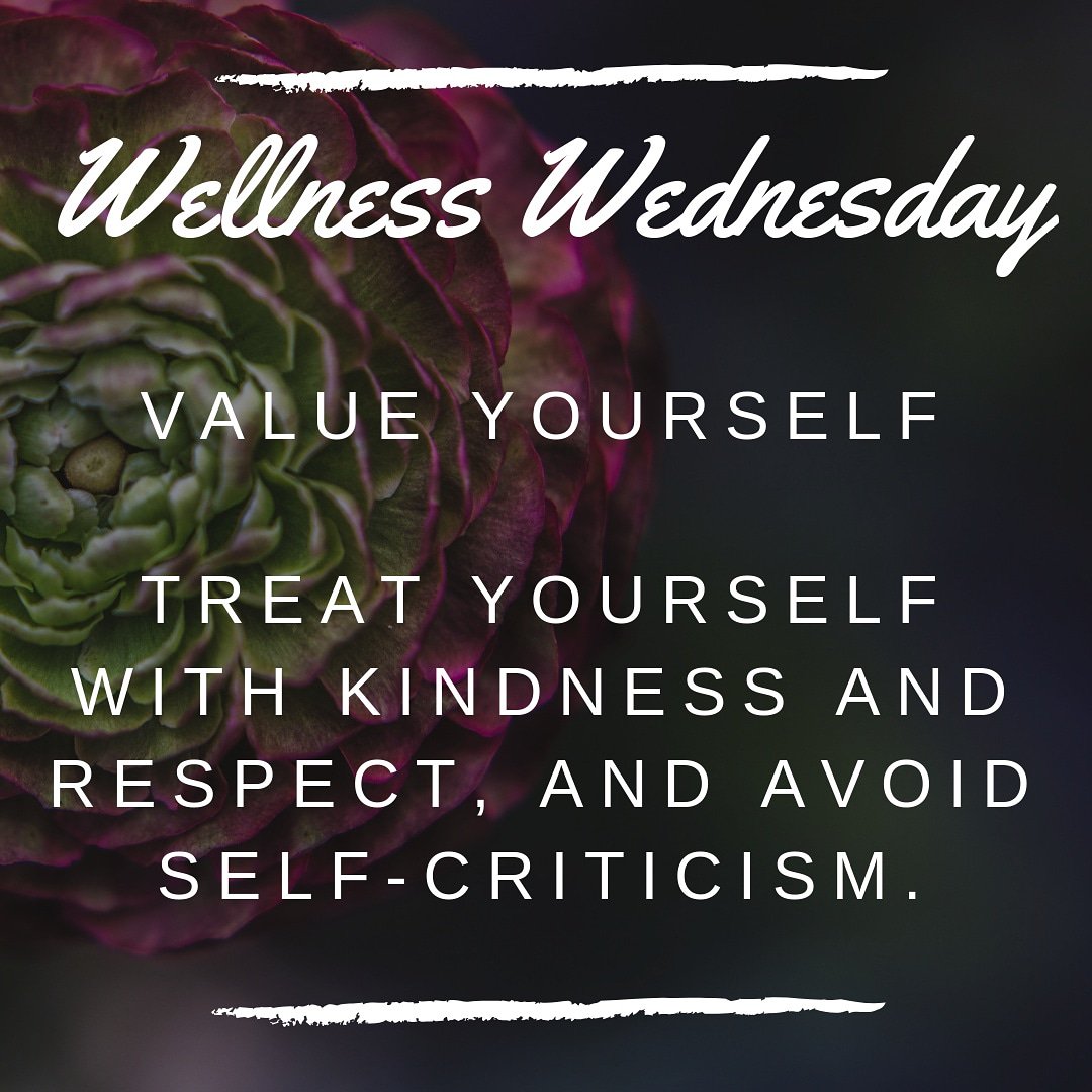 It's Wellness Wednesday! Make sure to value yourself and treat yourself 💕