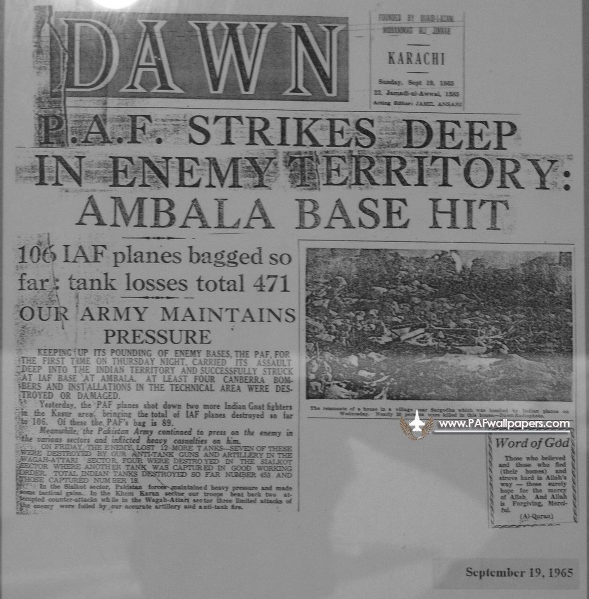 imtahirkhan81's tweet photo. < All the Soldiers Of Pakistan Army,Airforce& Navy,
We have no rights to Forget those “ Shuhadas” who gave there life’s to save Our country Pakistan from An Enemies,
We should give them and Ghazi’s to
“ A Salute “
#DefenceDay
#6September1965War
#PakIndo
#1965War > https://t.co/T83ubVJ07L
