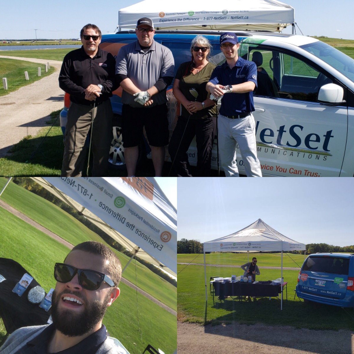 XploreBusiness's tweet photo. Just a bit of fun with @TruckingMB! Thanks for connecting us to your industry! #nationaltruckingweek #DrivingConnections #NetsetConnects https://t.co/Zmua0OHMPs