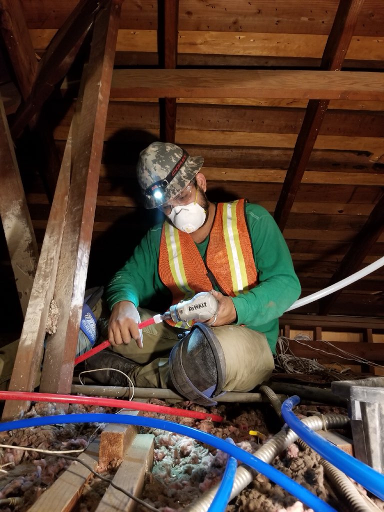 _Repipe1's tweet image. Repipe Contractors repiping homes all across California! Nothing but the best 💪
#Repipe1 #Repipe #Plumbing #Plumbers #Pipes #SlabLeak