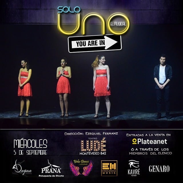 👸Por mas "Solo Unos" que cumplan sus sueños señores. •
•
📆 Hoy a las 20.30hs te esperamos en @teatrolude en la cuarta funcion de Solo Uno, El Musical. •
• 📷 Foto @patobrifotografia •