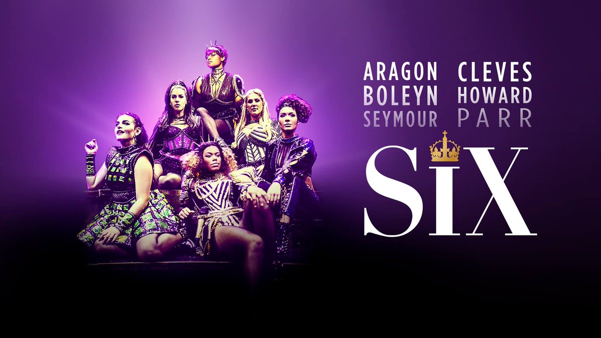 Gleafpro's tweet photo. Happy #London opening to the kick-ass cast of #SIX!!!
💜👑💜👑💜👑
@sixthemusical at @artstheatreldn
#divorcedbeheadeddied #jarneiarichardnoel #millieoconnell #natalieparis #alexiamcintosh #aimieatkinson #catherineparr #henryviii #exwives #lucymoss #tobymarlow #allhailthequeens! https://t.co/uW7lPlzYLo
