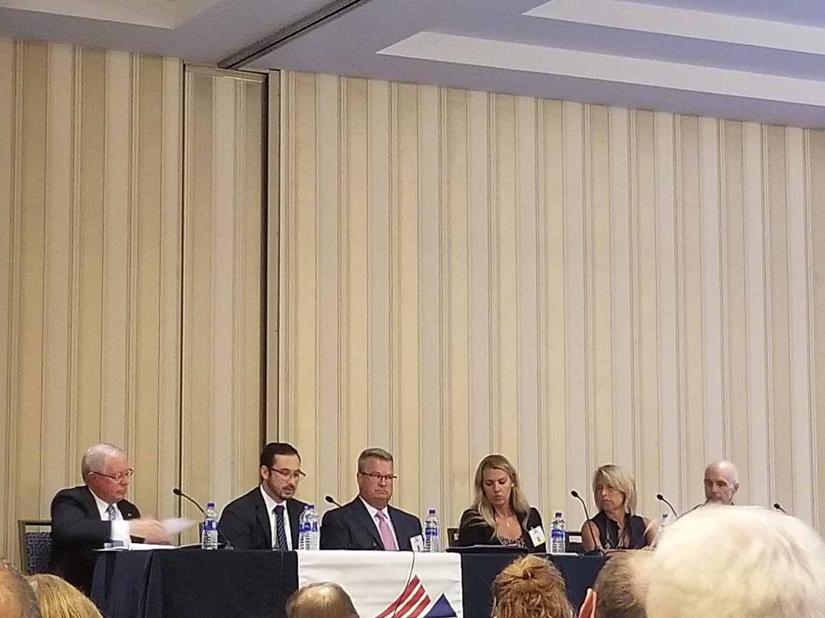ClearanceJobs's tweet photo. SecDef #Mattis has been very enthusiastic about accepting the security clearance vetting mission from @NBIBgov. He's been clear that the process will not only be transferred, but *transformed* as @DeptofDefense takes over. #Intelligence2018 @INSAlliance https://t.co/jfzBjssET3
