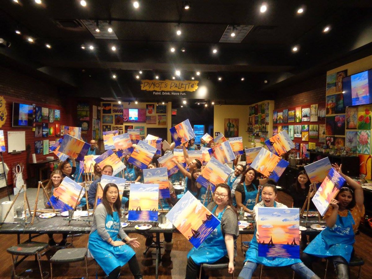 PinotRidgewood's tweet photo. "I don't have any artistic talent. Are you sure I'll be able to complete the painting?"

Absolutely! Our artist will guide you step-by-step through the featured painting, ensuring you stay on track to completing your masterpiece by the end of class. There are no mistakes here! https://t.co/iKiAhOglmw