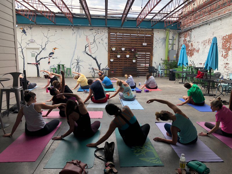 If you haven’t been to yoga+brunch on Saturdays, you’re missing out!  Buy tickets on eventbrite or at the door Saturday morning AND don’t forget to like and share this post for a chance to win two free tickets!!  See you Saturday 

eventbrite.com/e/trops-yoga-b…