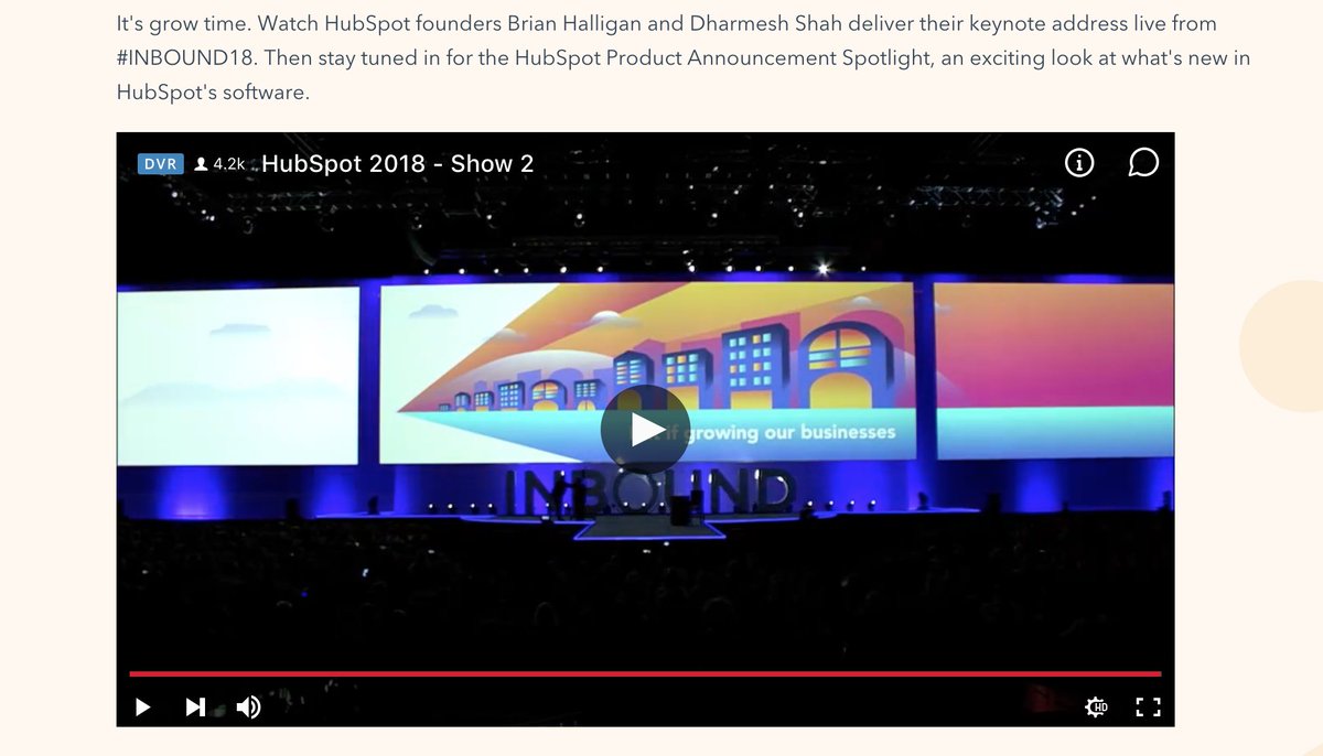 socialveronika's tweet image. Loved the first keynote at #INBOUND18 😍 Thanks @HubSpot for making this live stream possible 👌

Can&apos;t wait to apply the new #GrowthModel 📈 -- the flywheel! 🔄