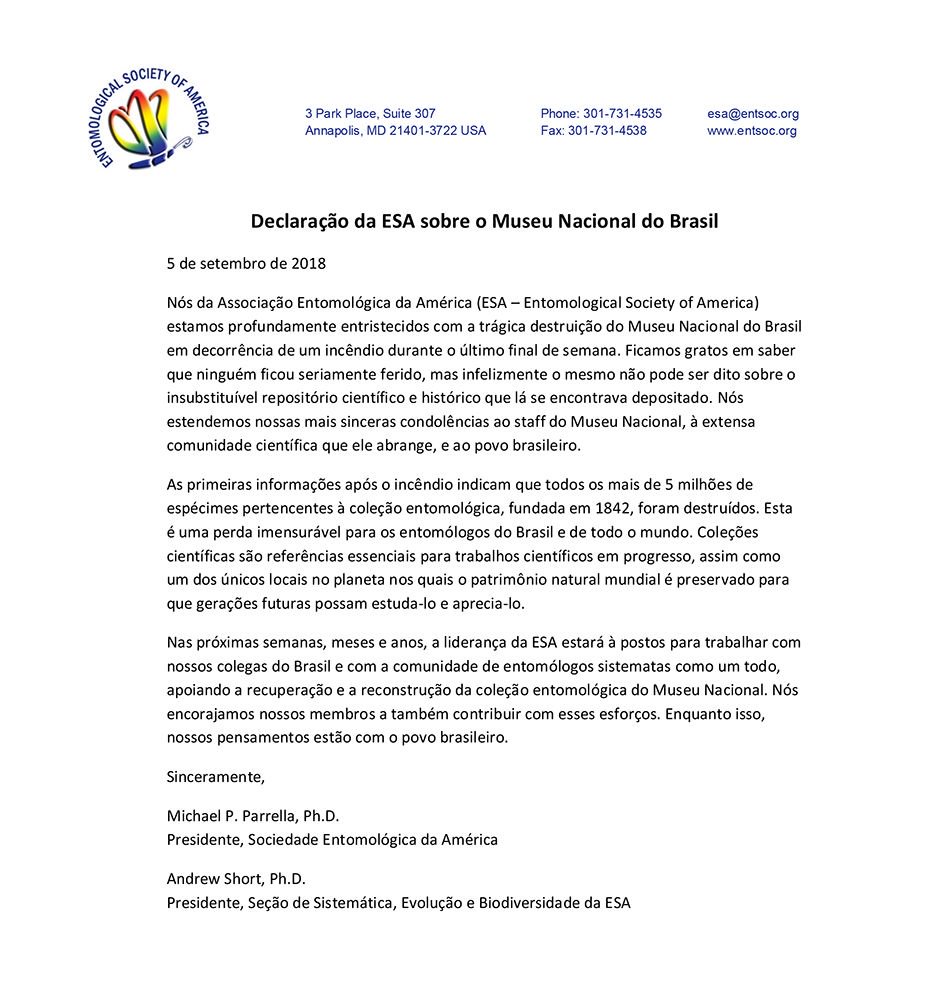 Entomological Society of America tweet media
