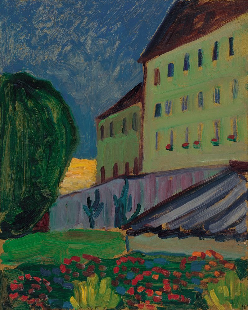 Gabriele #Münter, School House, Murnau, 1908 #art #iloveart #twitart #painting #fineart #expressionism