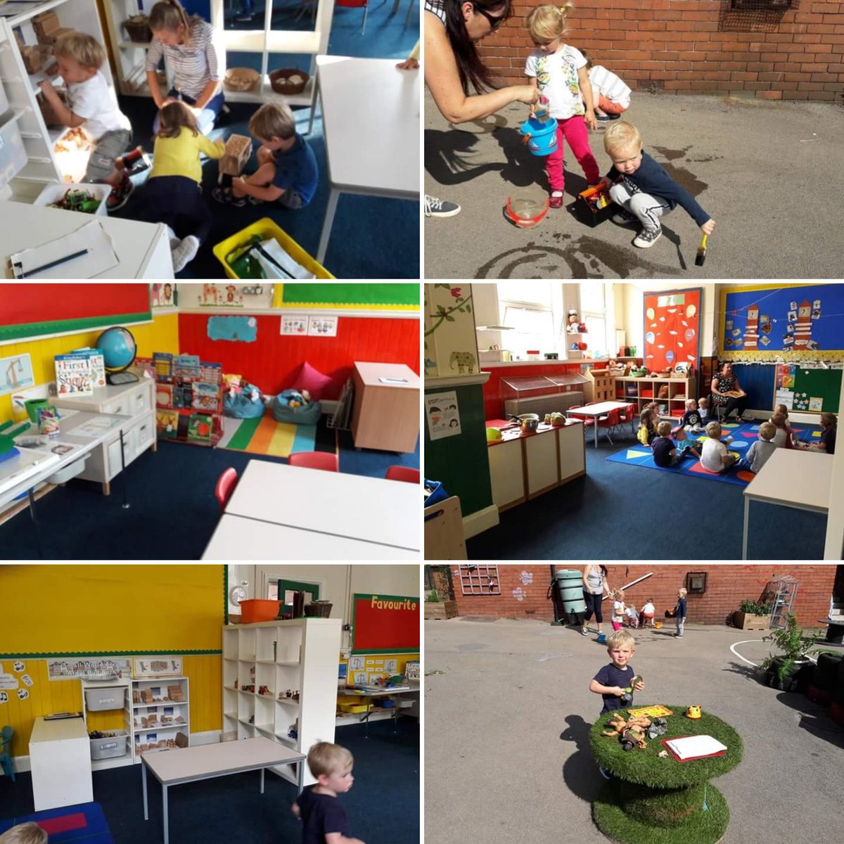 Fun in our revamped environment #looseparts #imagination #earlyyears #easfpteam #learningthroughplay