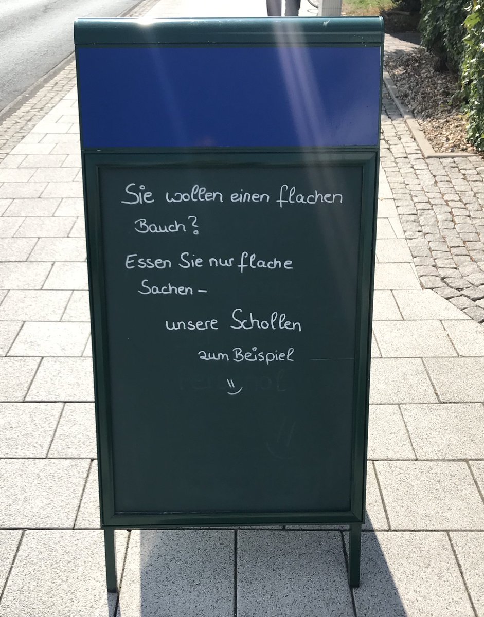 Wir Norddeutschen denken ja pragmatisch.