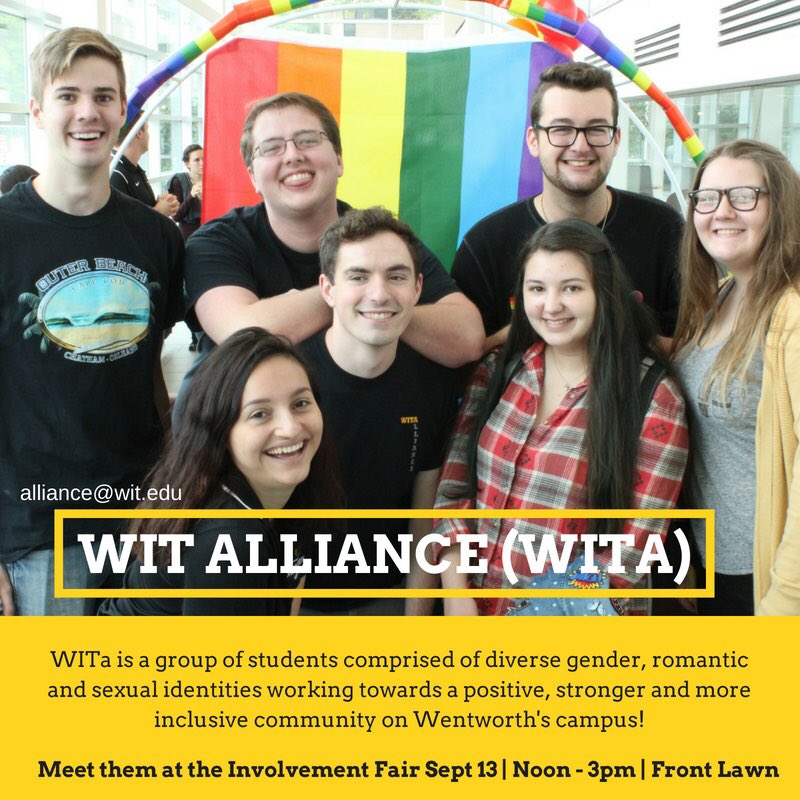 WITLeopard's tweet photo. 8 days away from the #WITInvolvementFair and we're featuring the amazing clubs that will be there! @WITAlliance is working towards a positive, stronger, and more inclusive community at @wentworthinst, get to know them next Thursday! #findyourfitatWIT π https://t.co/9ETomZrOh5