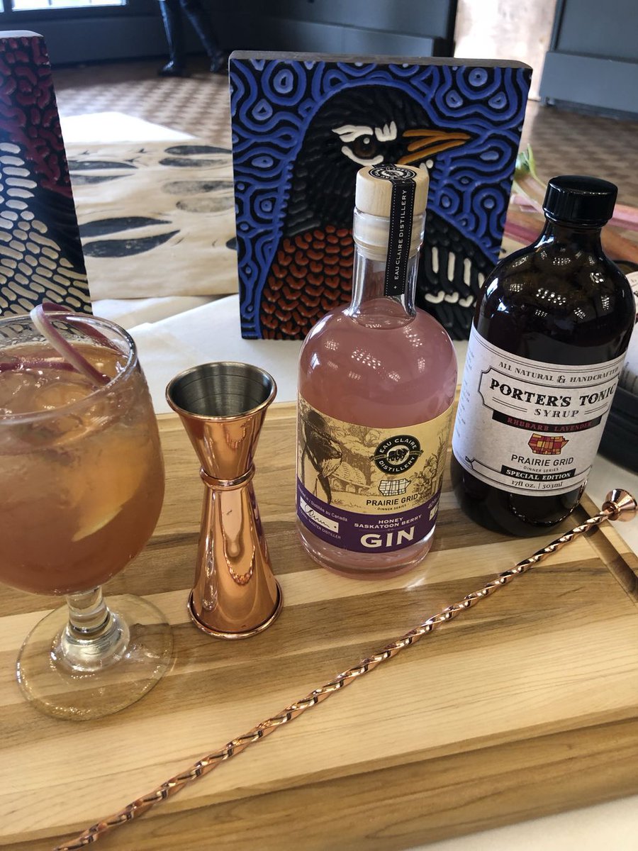 We’ve created a custom Saskatoon Berry Honey Gin for #prairiegrid2018 dinner series! Bottles of this very limited prairie style Sloe Gin will be available soon! Stay tuned for details! To guarantee a taste grab your tickets in #yyc #yeg #yxe #ywg today! buff.ly/2MMYAKq