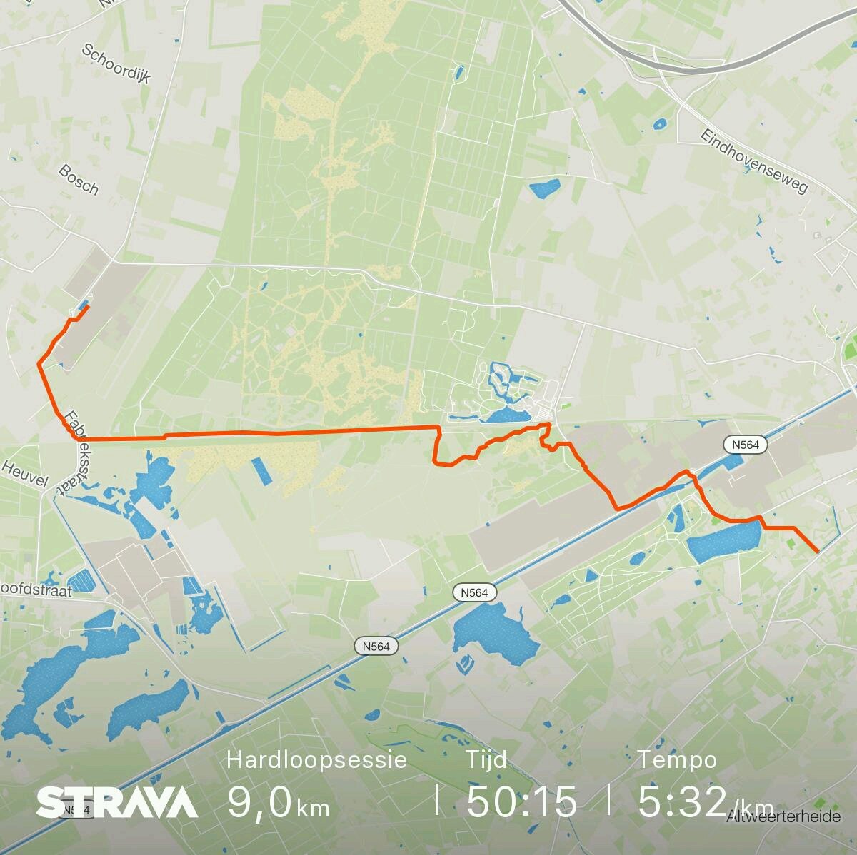 Bekijk mijn hardloopsessie op Strava: strava.com/activities/182…