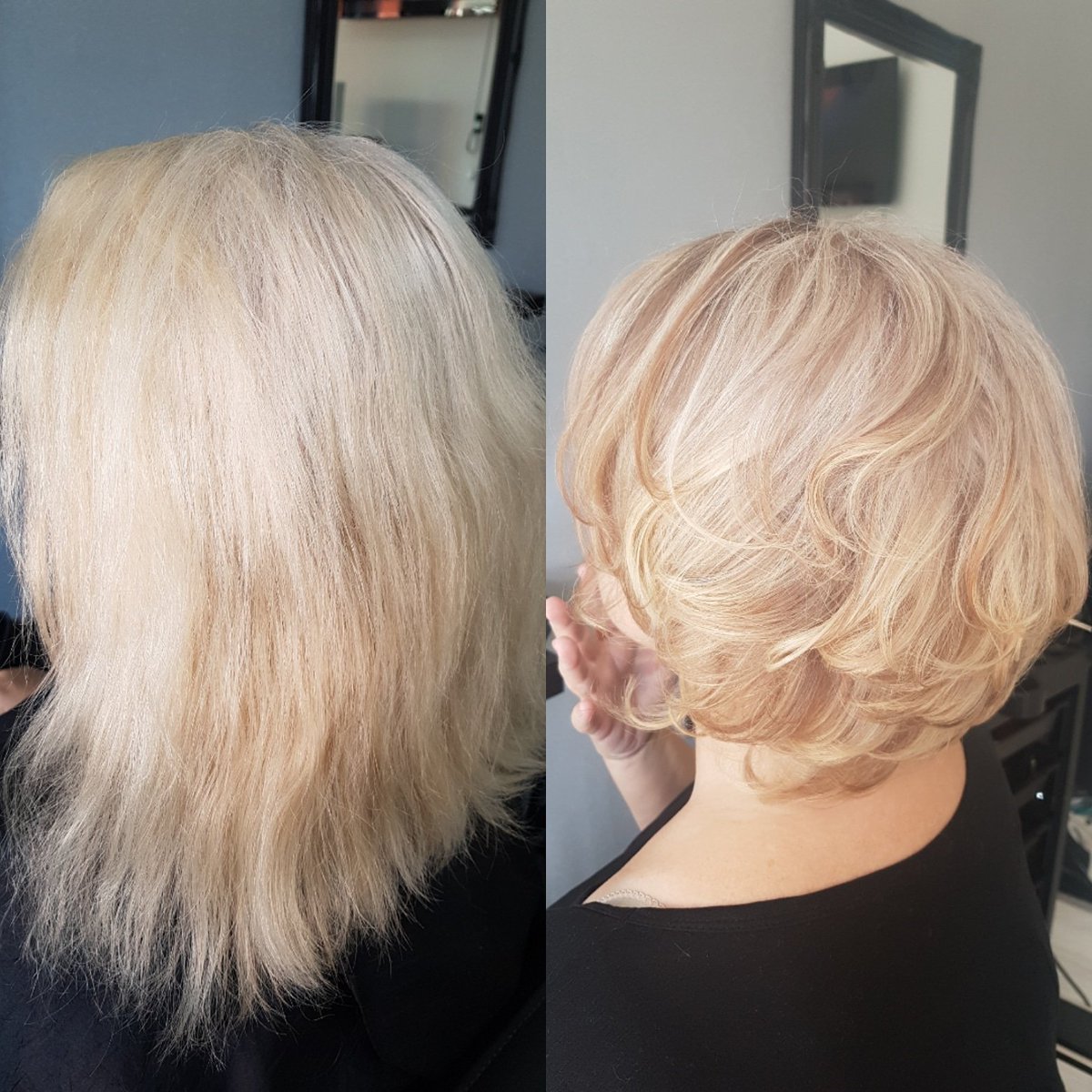 Luxury Hair On Twitter Beforeandafter Slices Colour Foils