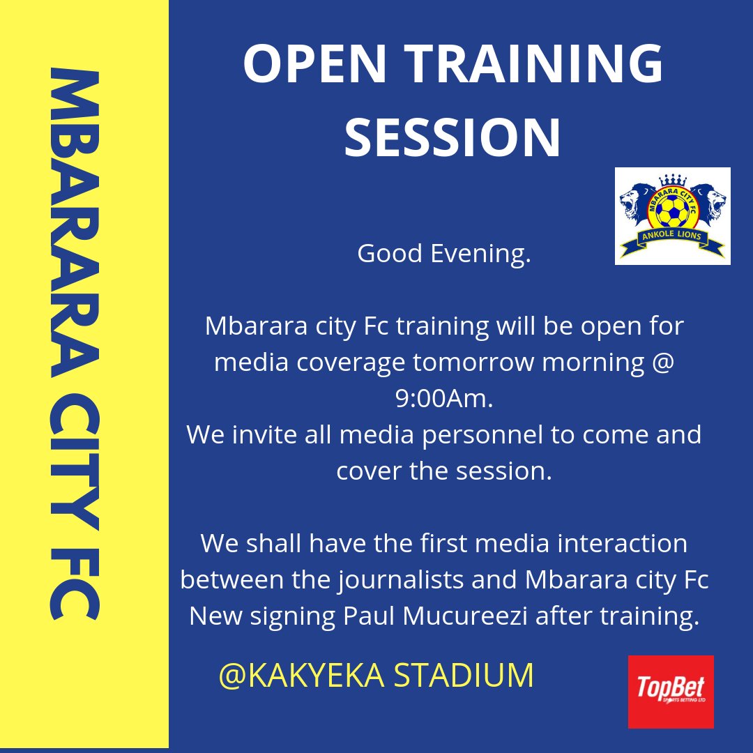 MBARARA CITY FC tweet media