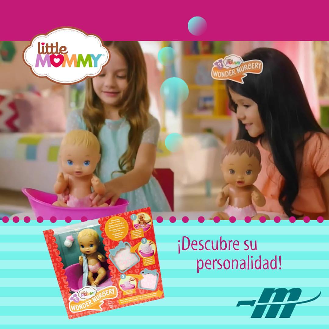 muñecas little mommy wonder nursery