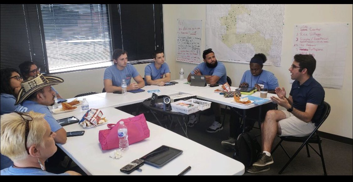 JHawkinsPTP's tweet photo. Thank you so much to the Executive Director @abmorgan from @TurnoutPAC  for coming down to see how we kill it here in #tx07 https://t.co/1suqdHyrfr