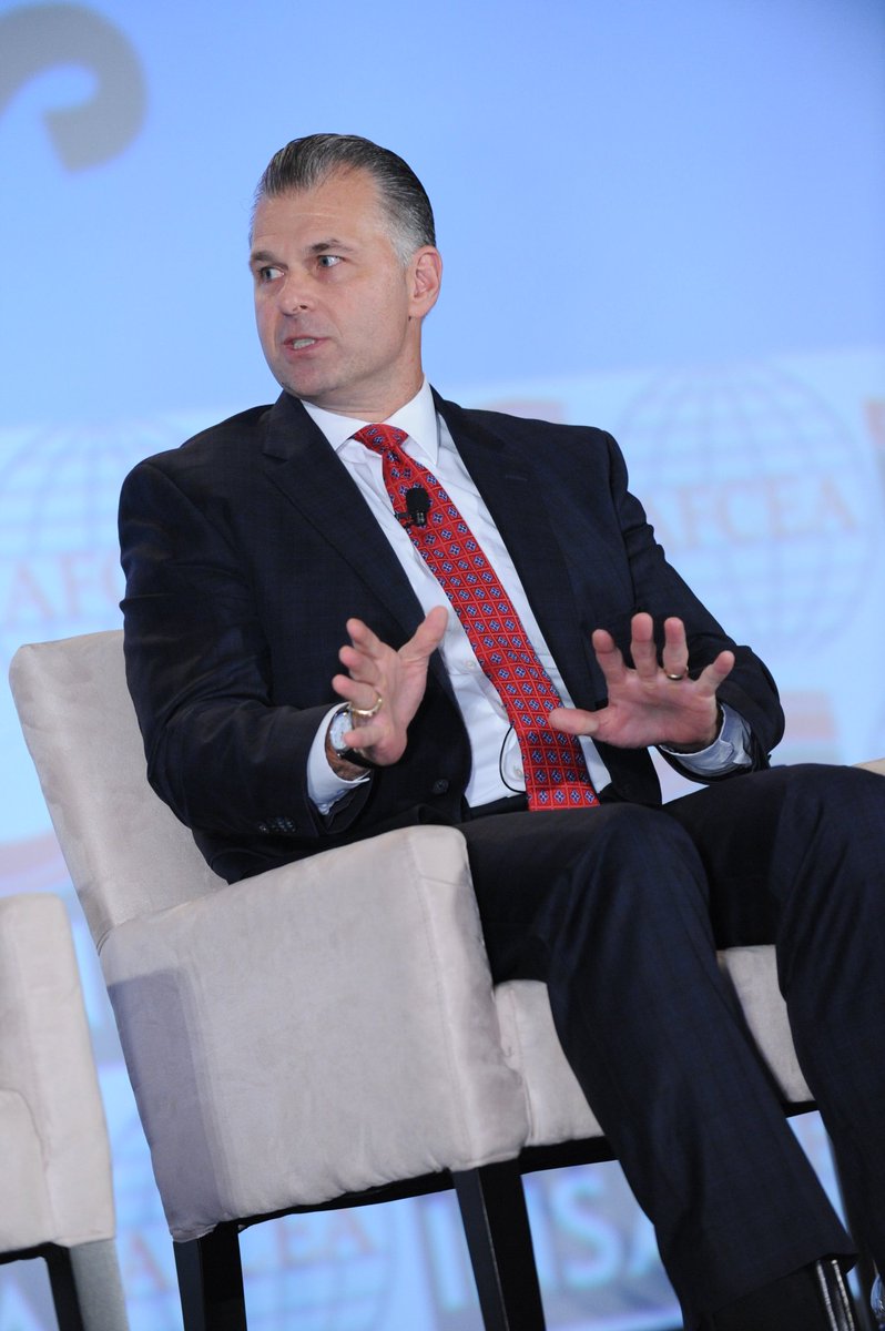 FBI's tweet photo. Today, #FBI Executive Assistant Director for Intelligence Joshua Skule discussed terrorism & nation state threats at the @INSAlliance summit. #Intelligence2018 https://t.co/FdrTDcISfb