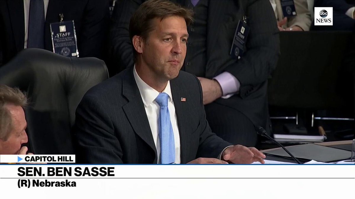 ABC News Politics on Twitter: "Sen. Ben Sasse asks if a &hellip;