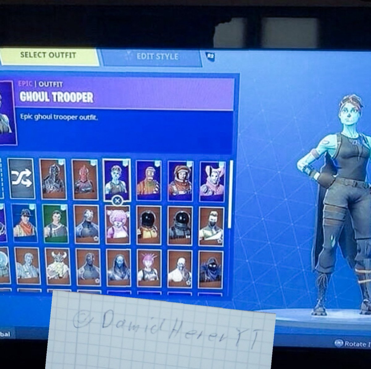 prod7evenTeen's tweet photo. Selling this STACKED Fa Ghoul Trooper for 20€ German PSN card! DM ASAP!!!
#Fortnite #account #sale #sell #cheao #vbucks #ghoultrooper https://t.co/HoT9uzzAb9
